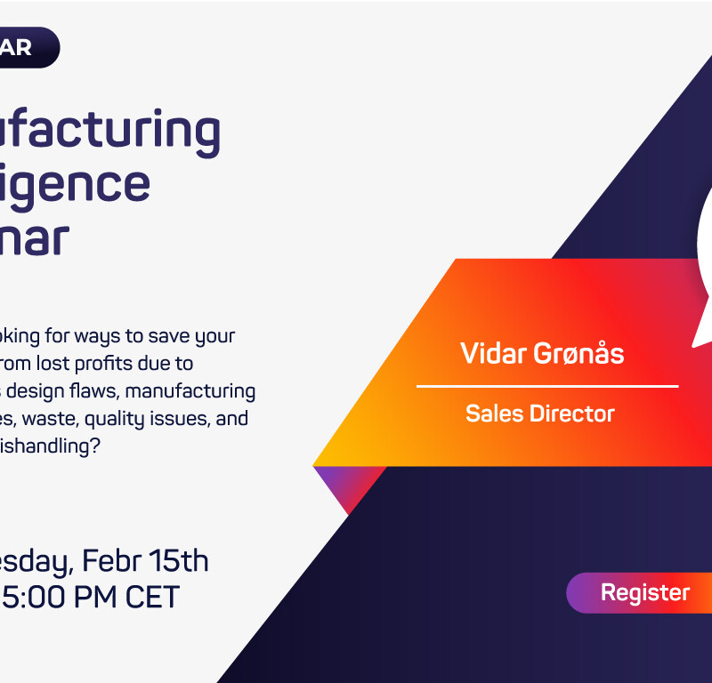 Manufacturing intelligence webinar