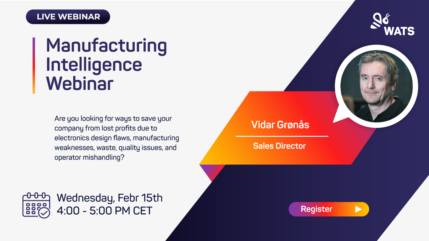 Manufacturing intelligence webinar