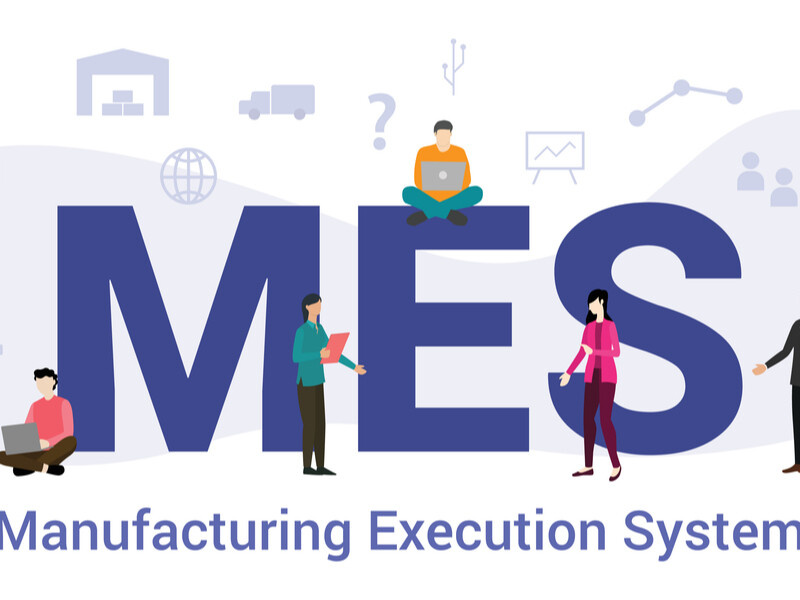 Illustration of Manufacturing Execution System