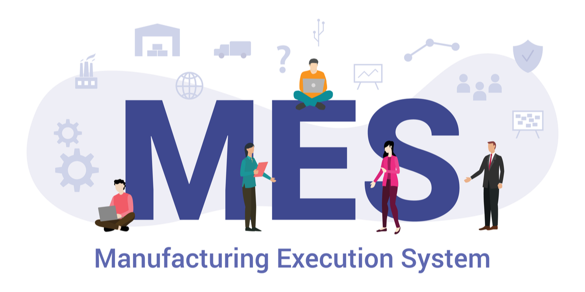 Illustration of Manufacturing Execution System